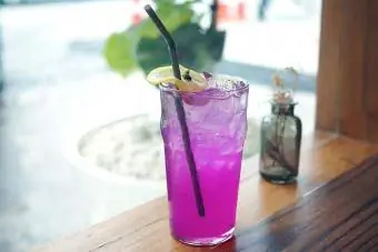 cocktail di foschia viola