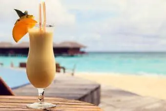 pina colada på stranden