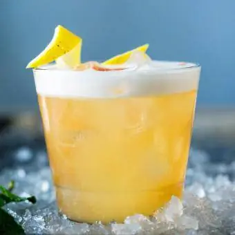 Gul fugl cocktail
