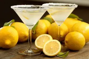 Lemon drop martini