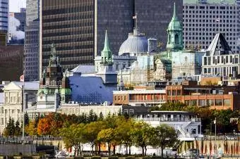 Stadsgezicht van Montreal