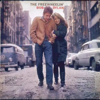 Bob Dylan'ın 'The Freewheelin' Bob Dylan albümünün kapağı