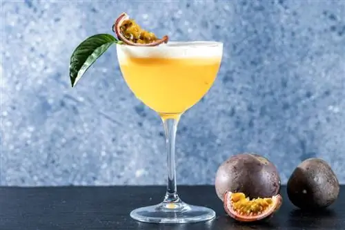 Martini me fruta pasioni për të tunduar sythat e shijes tuaj