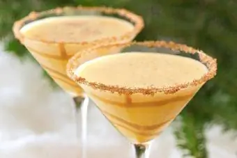 Martini au caramel salé