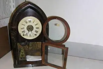 Orologio da scaffale ad alveare, 1860 circa