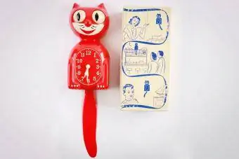 Felix the Cat Blinker Clock በ1940ዎቹ አካባቢ