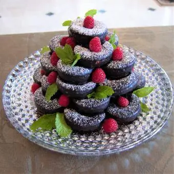 Chocolate Donut Tree