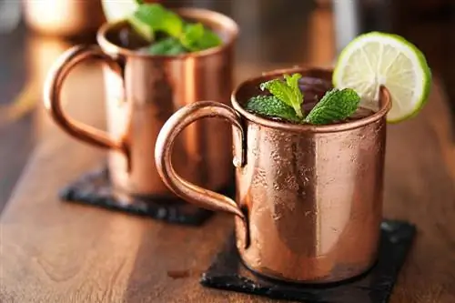 Moscow Mule med rom for en tropisk touch