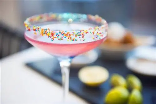 Vysnívané Martini z cukrovej vaty