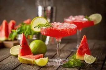 Frossen vannmelon margarita