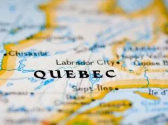 Mapa de Quebec