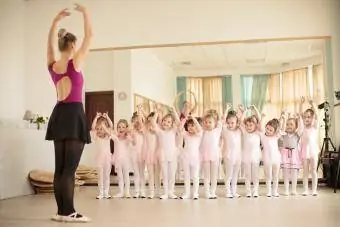 Клас по балетна школа