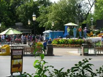 Place de la ville natale de Six Flags Great America