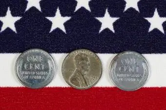 USA Steel Cents fra Anden Verdenskrig