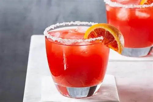 Receta Margarita me portokall me gjak të ëmbël dhe të thartë