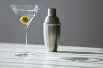 A Classic Dry Martini