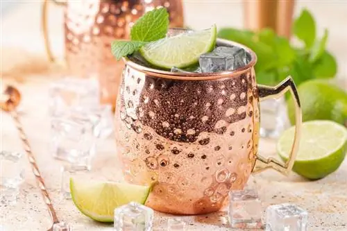 A receita clássica do coquetel Moscow Mule