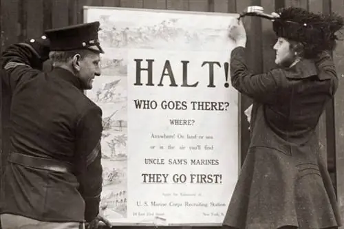 الملصقات الدعائية للحرب العالمية الأولى وتأثيرها التاريخي