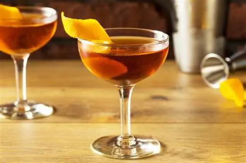 En forhøyet søt vermouth Martini-oppskrift