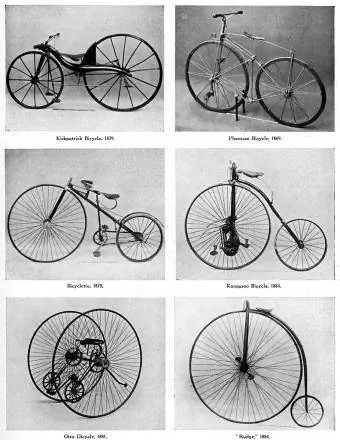 האבולוציה של האופניים, המאה ה-19,