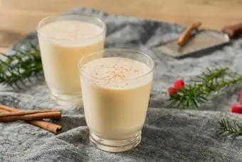 Ciepły Eggnog