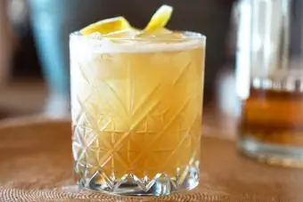 Cocktail azedo de abóbora