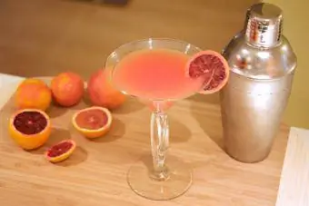 Blood Orange Martini