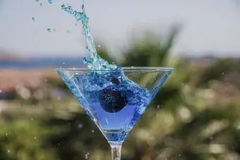 Blue Lagoon Martini