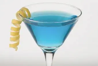 Mwezi wa Bluu Martini