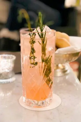 Paloma rickey cocktail
