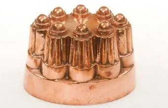 molde de gelatina de cobre