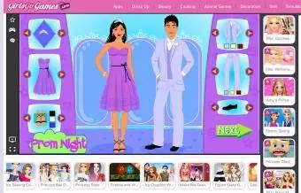 Screenshot ng Prom Night Dress Up Game