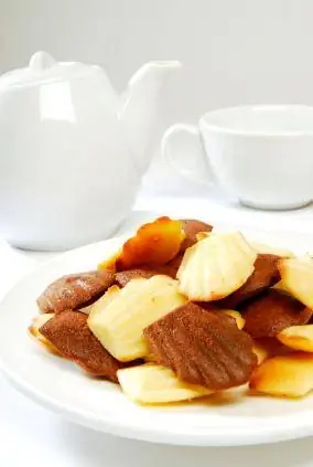 ’n Gemengde bord Madeleines