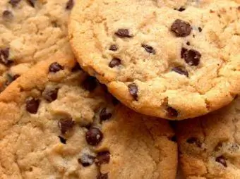 galletas con chispas de chocolate