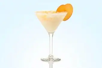 Bourbon Peach Slush Cocktail