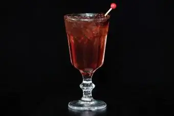 Cranapple High Ball Cocktail