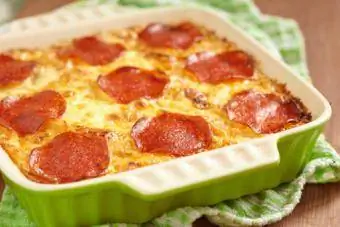 Casserole de pâtes à pizza