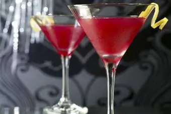 Twee Cosmopolitan Cocktail Drankies