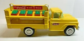 Xyoo 1960's Buddy L Coca-Cola Delivery Truck