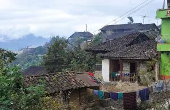 Guatemala'daki eski köy
