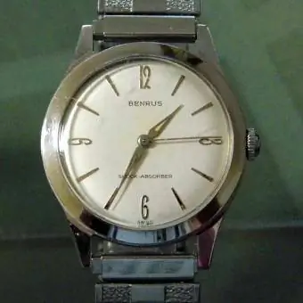 Vintage pánske hodinky Benrus Manual Wind
