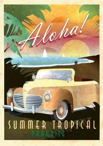 Aloha Art Deco-stil