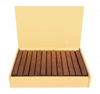 Kahon ng Cuban cigars