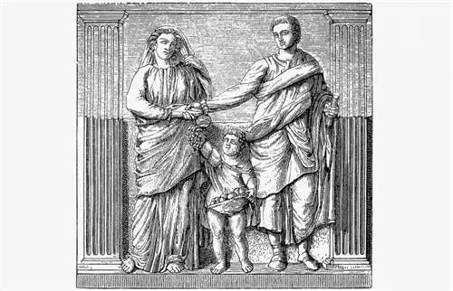 Cum priveau romanii antici familia