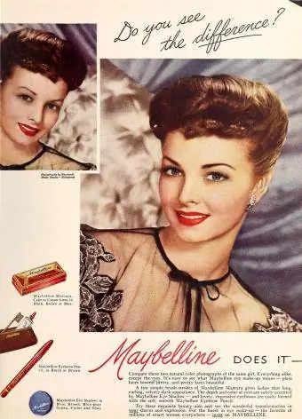 Maybelline 1946 plakatas