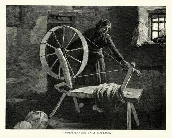 poj niam spinning wool