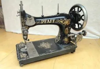 Vintage šijací stroj Pfaff