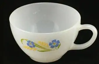 Vintage Fire King Forget Me Not Teacup