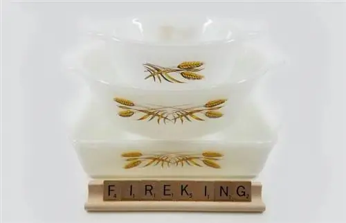 Vintage Fire-King Patroon Identifikasie Maklik gemaak