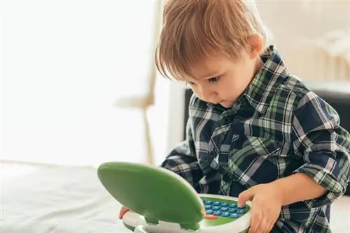 9 pedagogiska bärbara datorer för barn